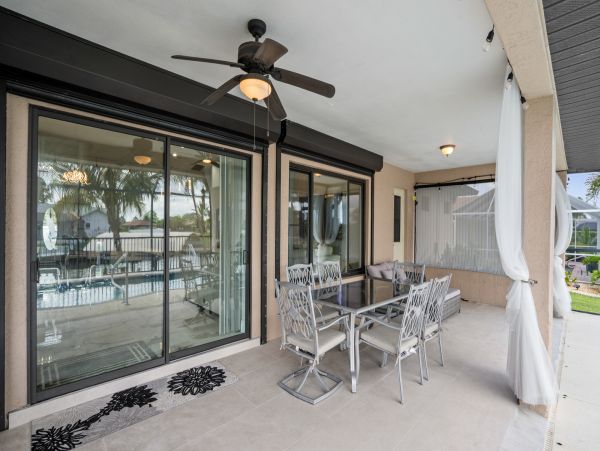 Cape Coral Vacation Pool Home Four Bedroom