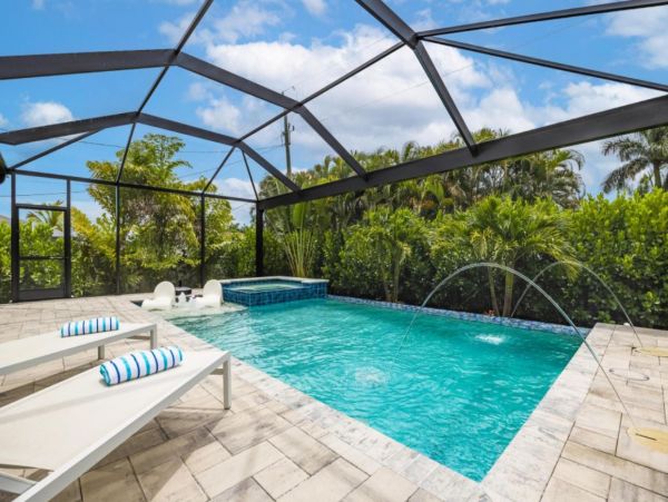 Luxury Vacation Home in Cape Coral with Private Pool & SPA