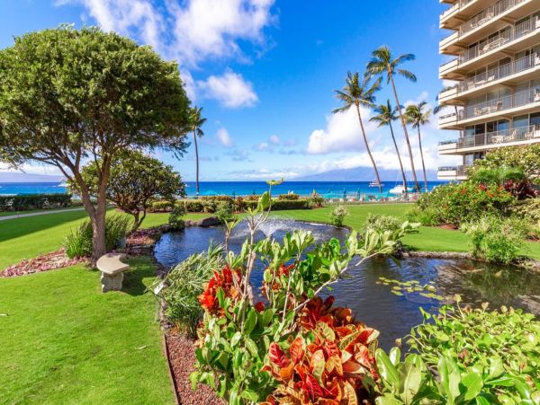 Kaanapali Beach Oceanfront Vacation Rental  Maui Luxury Condo with Ocean Views