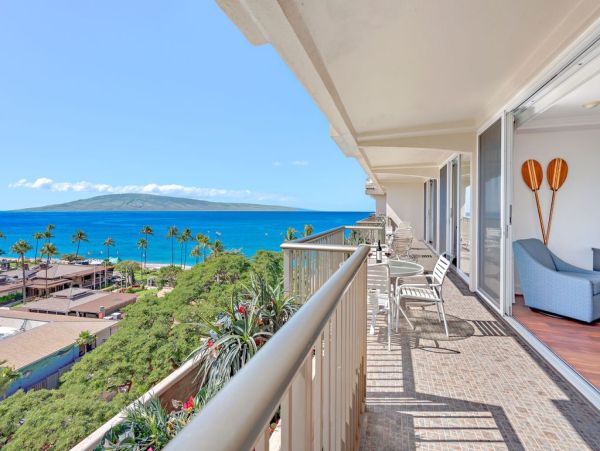 Kaanapali Beach Oceanfront Vacation Rental  Maui Luxury Condo with Ocean Views