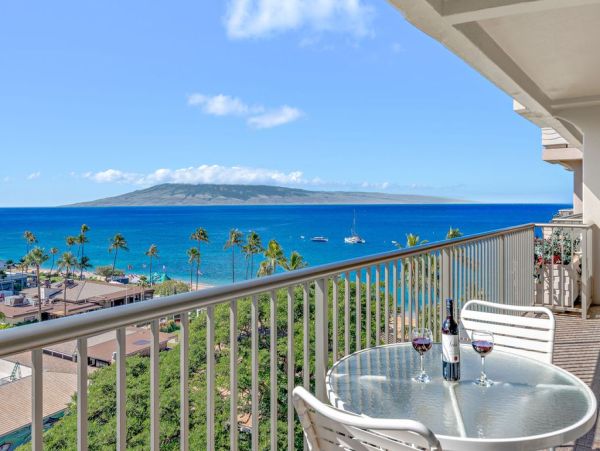 Kaanapali Beach Oceanfront Vacation Rental  Maui Luxury Condo with Ocean Views
