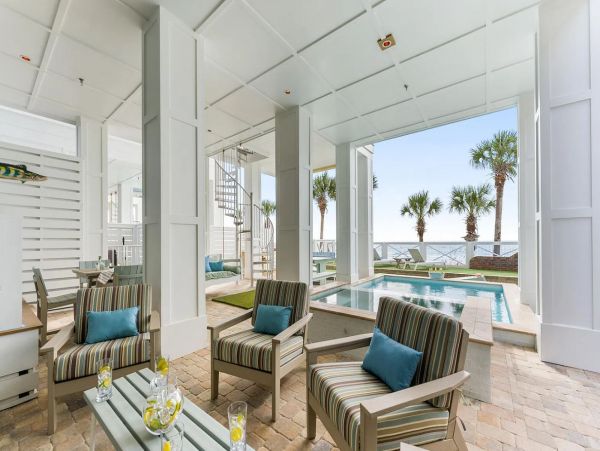 Panama City Beachfront Luxury Vacation Pool Home