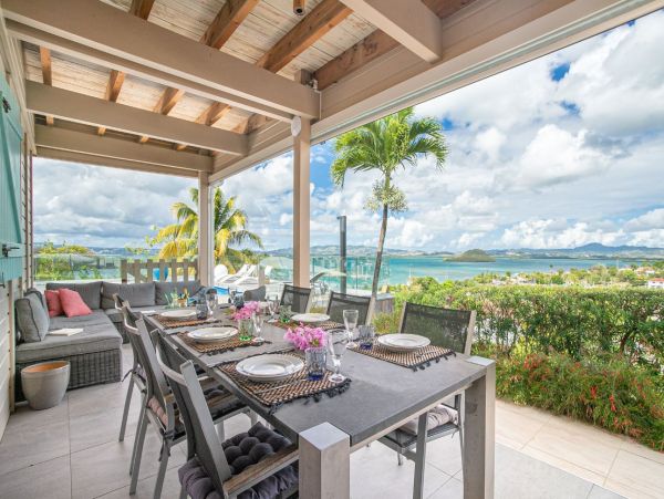 Martinique Luxury 7 Bedroom Ocean View Vacation Villa