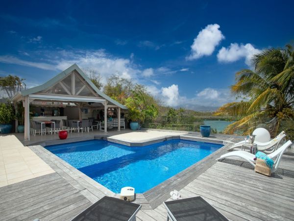 Martinique Luxury 7 Bedroom Ocean View Vacation Villa