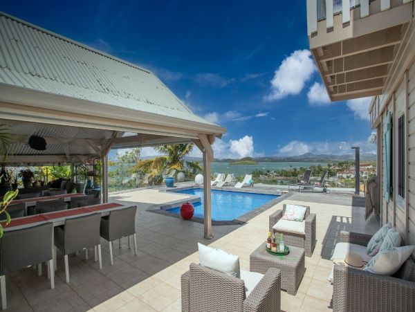 Martinique Luxury 7 Bedroom Ocean View Vacation Villa