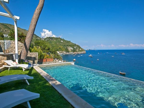 Oceanfront Nerano Vacation Home Six Bedroom