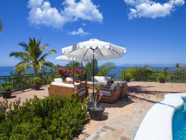 Ocean Views Conchas Chinas Vacation Home Five Bedroom