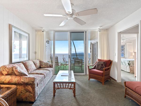 Ocean Views Kihei Vacation Two Bedroom Condo