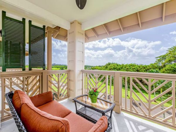 Koloa Three Bedroom Golf Course View Vacation Condo Sleeps 8