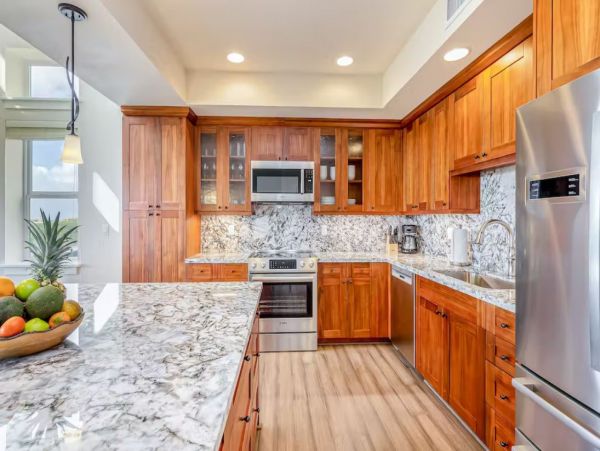 Koloa Three Bedroom Golf Course View Vacation Condo Sleeps 8