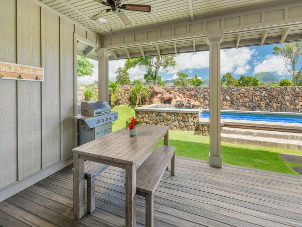 Koloa Luxury Vacation Home with Private Pool and Hot Tub Sleeps 7