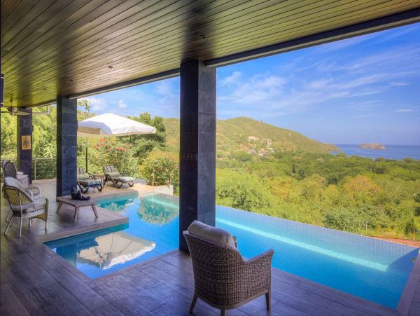 Ocean View 4 Bedroom Vacation Rental Home in Playa Hermosa