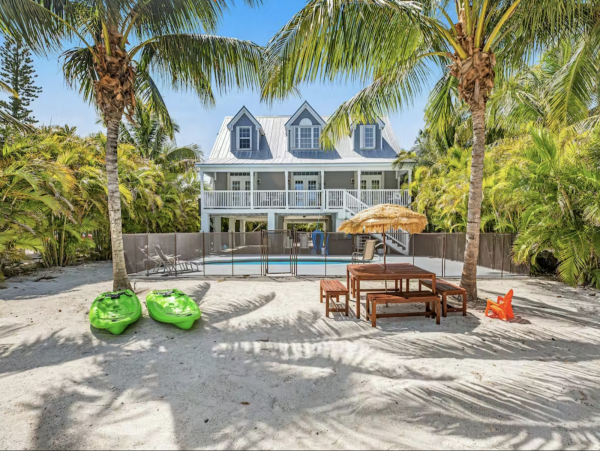 Stroll Out to your Private Stretch of Beach