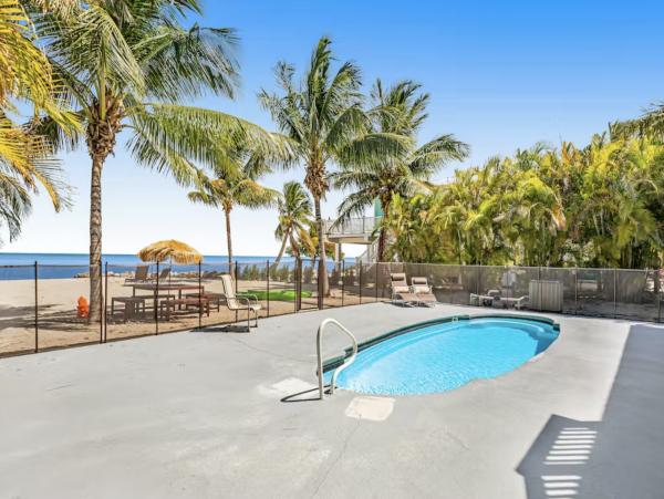 Stroll Out to your Private Stretch of Beach