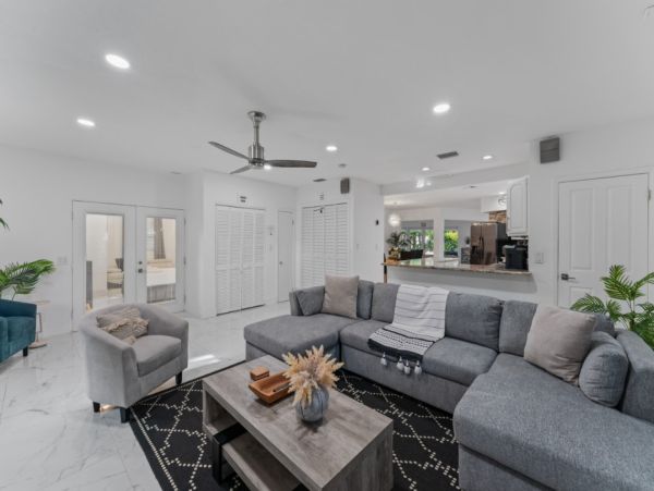 South Florida Waterfront Vacation Rental  7-Bedroom Luxury Villa with Private Pool