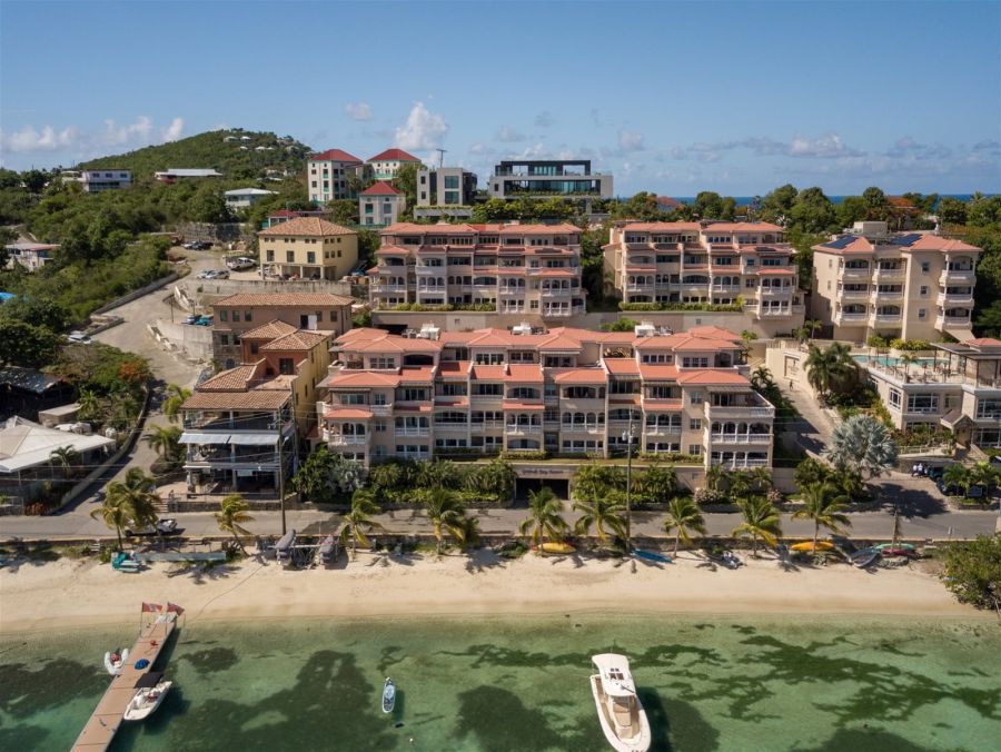 St. John Beachfront One Bedroom Vacation Rental Condo