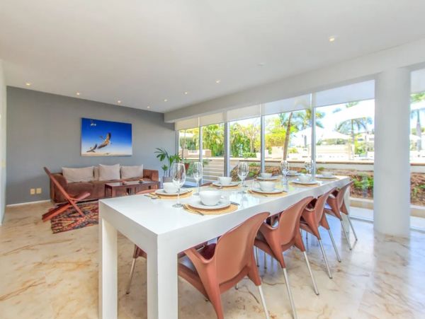 Beachside Luxury Four Bedroom Vacation Condo in Playa del Carmen