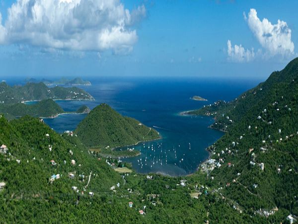 St. John Vacation Pool Home Four Bedroom Ocean Views