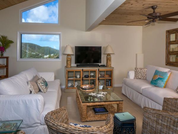 St. John Vacation Pool Home Four Bedroom Ocean Views