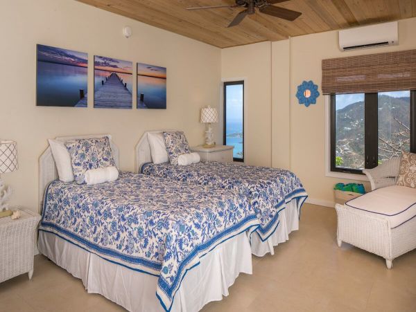 St. John Vacation Pool Home Four Bedroom Ocean Views