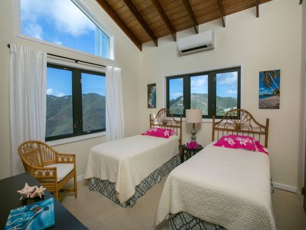 St. John Vacation Pool Home Four Bedroom Ocean Views