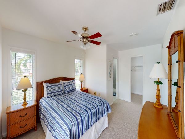 Walk to Beach Vacation Pool Home in Marco Island Three Bedroom