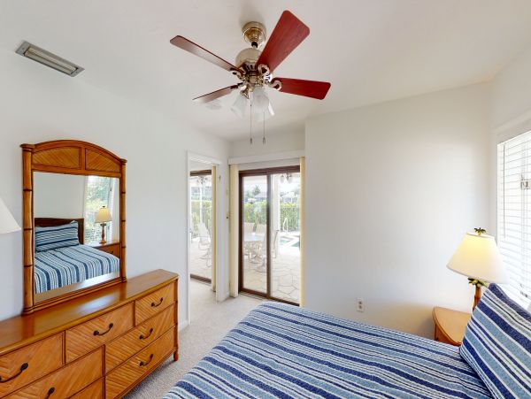 Walk to Beach Vacation Pool Home in Marco Island Three Bedroom