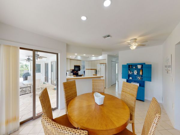 Walk to Beach Vacation Pool Home in Marco Island Three Bedroom