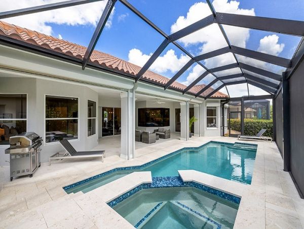 Naples Vacation Pool Home Three Bedroom