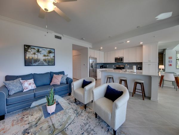 Ground Floor Condo with 2 Bedrooms in a Gated Community