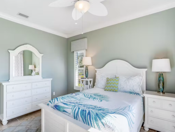 Marco Island Canalfront Four Bedroom Home with Caged Pool