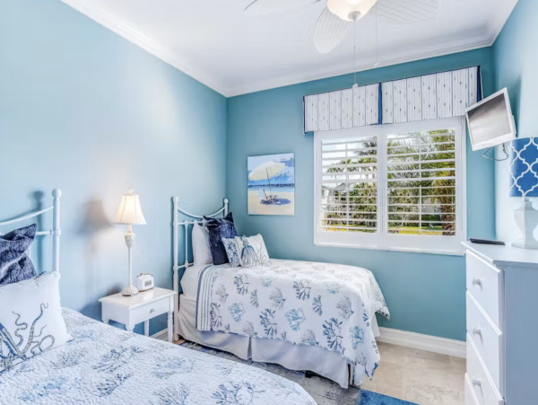 Marco Island Canalfront Four Bedroom Home with Caged Pool