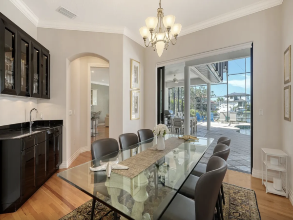 Waterfront with direct access to intercoastal