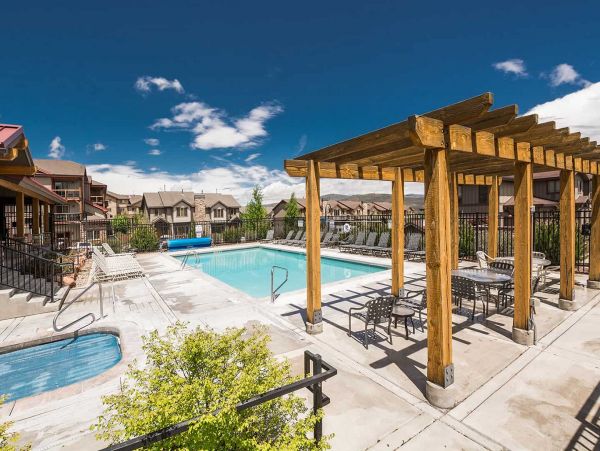 Two Vacation Townhomes in Park City with Private Hot Tub