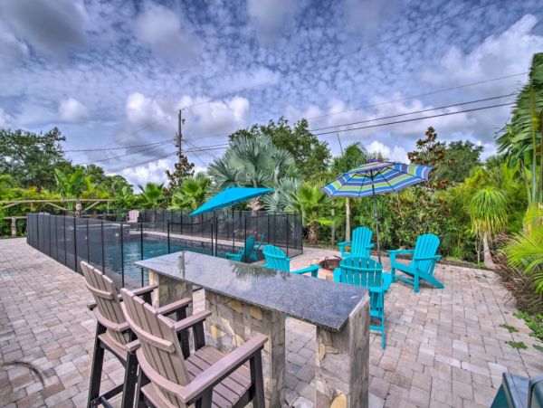 Three Bedroom Vacation Pool Home in Vero Beach