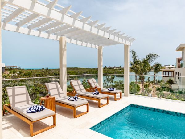Luxury Four Bedroom Vacation Pool Villa in Turks and Caicos
