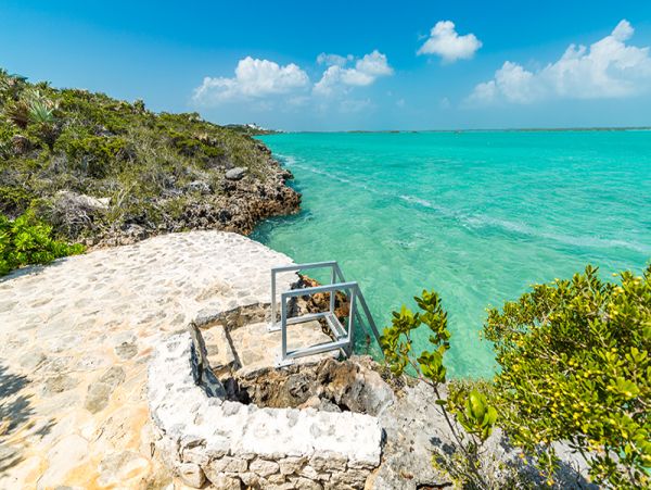 Turks and Caicos Vacation Pool Home Four Bedroom Oceanfront