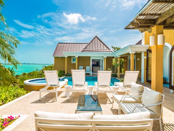 Turks and Caicos Vacation Pool Home Four Bedroom Oceanfront