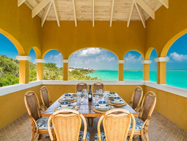 Turks and Caicos Vacation Pool Home Four Bedroom Oceanfront