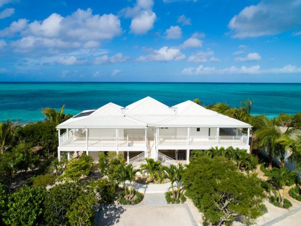 Oceanfront Vacation Pool Home Four Bedroom in Turks and Caicos