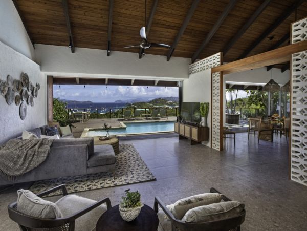 Four Bedroom Vacation Villa in St. Thomas with Private Pool and Amazing Views
