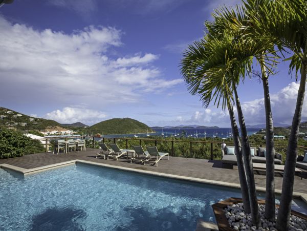 Four Bedroom Vacation Villa in St. Thomas with Private Pool and Amazing Views