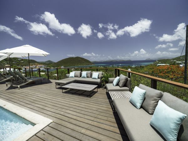 Four Bedroom Vacation Villa in St. Thomas with Private Pool and Amazing Views