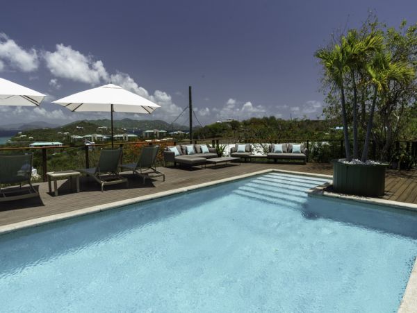Four Bedroom Vacation Villa in St. Thomas with Private Pool and Amazing Views