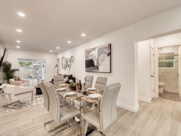 Fort Lauderdale Luxury Vacation Pool Home Four Bedroom