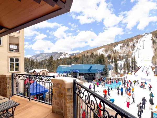 Vail Luxury Vacation Rental  4-Bedroom Lionshead Village Condo with Mountain Views