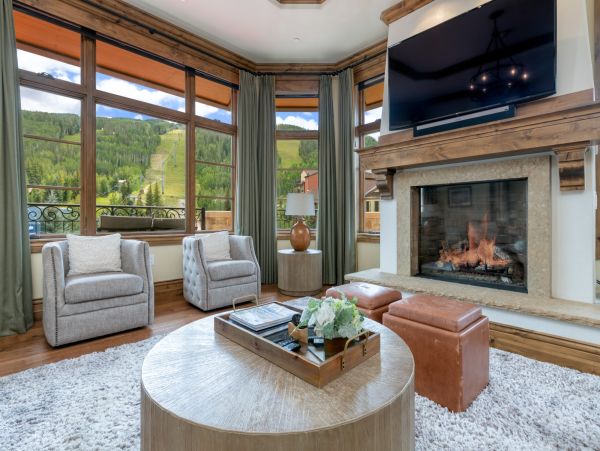 Vail Luxury Vacation Rental  4-Bedroom Lionshead Village Condo with Mountain Views
