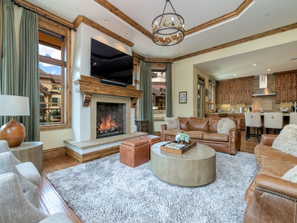 Vail Luxury Vacation Rental  4-Bedroom Lionshead Village Condo with Mountain Views