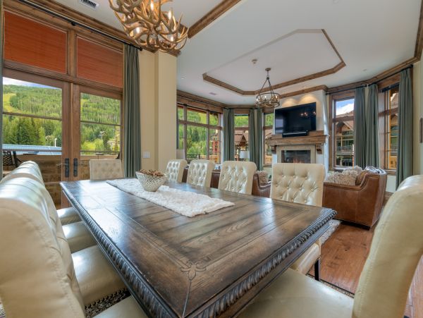 Vail Luxury Vacation Rental  4-Bedroom Lionshead Village Condo with Mountain Views