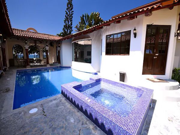 Oceanfront Jaco Vacation Pool Home Eight Bedroom